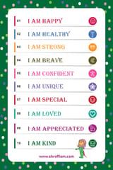 Pre-Primary Affirmation Posters