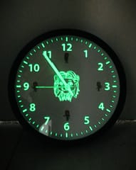 Yali Wall Clock (Glow In Dark)